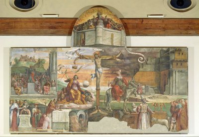 Allegorie des Alten und Neuen Testaments von Benvenuto Tisi da Garofalo